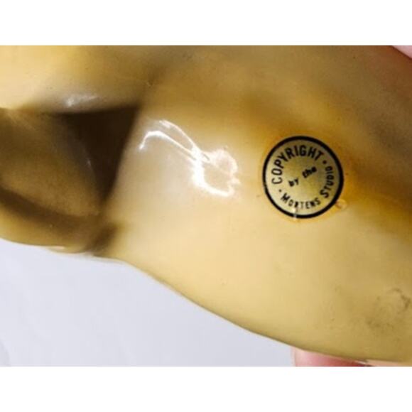 Palomino Mustang Porcelain Sculpture VTG 1950s  by Mortens Studio Running - Picture 6 of 10